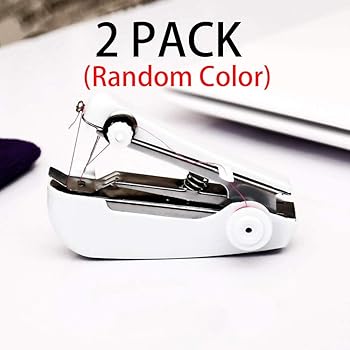 Ownest 2 Pack Travel Household Handheld Clothes Sewing Machine