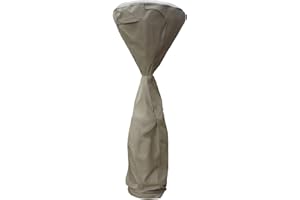 FORMOSA COVERS Heavy Duty Dome and Commercial Standing Patio Heater Cover, Water Resistant and UV Fit Outdoor 36" Dome Diameter, 19" Base Diameter x 32"H, Full Height 93"H