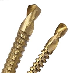 Step Drill Bit Set, Hss Titanium Serrated Twist