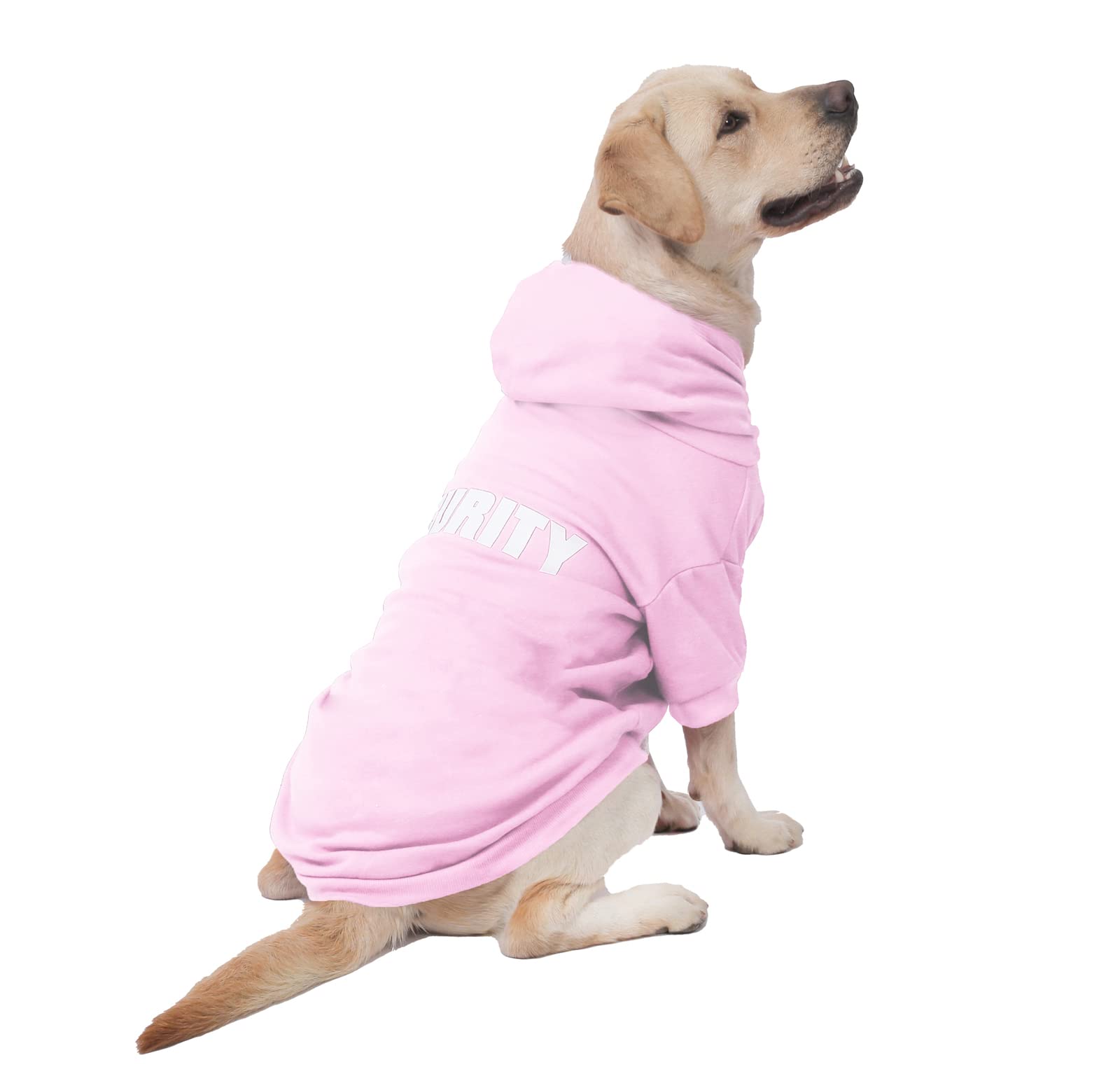 Dog Hoodie,Fashion Soft Cotton Pet Hoodie Hooded Clothes Warm Autumn Winter Coat T-Shirt Costume Apparel for Large Dogs Boxer German Shepherd (XX-Large, Pink)