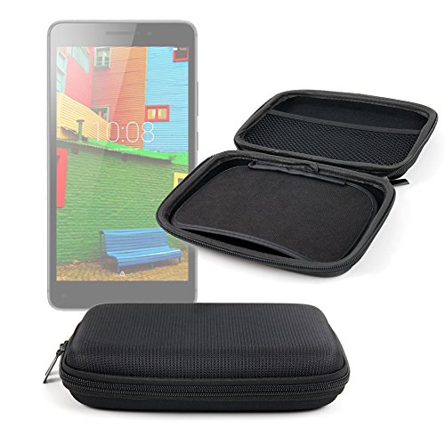 DURAGADGET 7" Hard EVA Protective Tablet Case in Black for NEW Lenovo Phab / Phab Plus