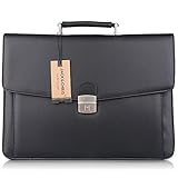 Jack&Chris®New PU Leather Briefcase Messenger Bag Laptop Bag, MBYX012
