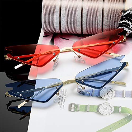 FANHE Retro Dreieck Sonnenbrille, Schießen Schmetterling Rahmen Brille Concave Straße, Fahren Sonnenbrille Polarisations… – Bild 6