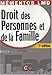 Droit des Personnes et de la Famille by 