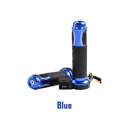 Lennonsi Motorrad Elektrische Heizung Handgriff 22mm / 7/8 ”Motorrad erhitzt Griff Heizgriffe Handgriffe unterwegs Griffheizu