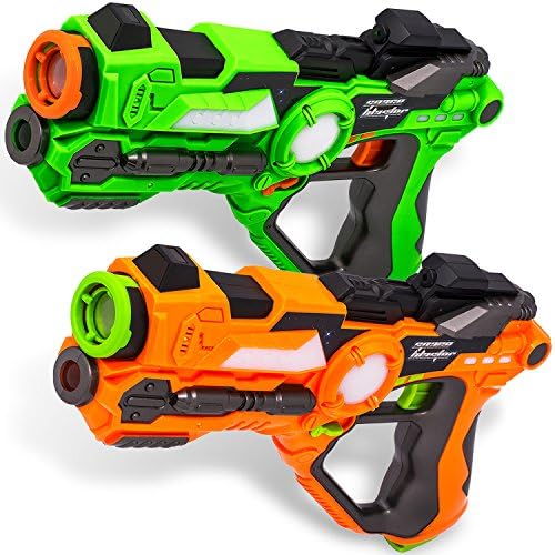 Laser Tag for Kids Laser Tag Gun Set of 2 Multiplayer Infrared Toy Lazer Tag Guns for Kids Laser Tag Kit Lazer Tag Set 2 by Impero