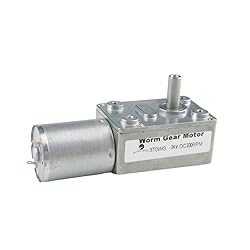 CHACNS 370WG DC Worm Gear Motor 24V DC 101RPM
