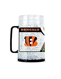 NFL Cincinnati Bengals 36 Ounce Crystal Freezer Mo