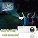 Pico Projector, Artlii Movie iPhone Mini Pocket Laptop Smartphone Projector Home Cinema Video Party White