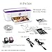HP DeskJet 3752 Wireless All-in-One Compact Printer with Mobile Printing, HP Instant Ink & Amazon Dash Replenishment Ready - Purple Accent (T8W52A)