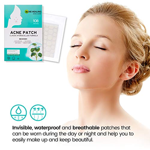 Plus+ Acne Patch Invisible Concealer and Hydrocolloid Pimple Patches
