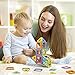 MEIGO Magnetic Blocks - Toddlers STEM Construction Building Tiles Educational Preschool Learning Gift for Kids 3 4 5 Year Old Boys Girls (51pcs)