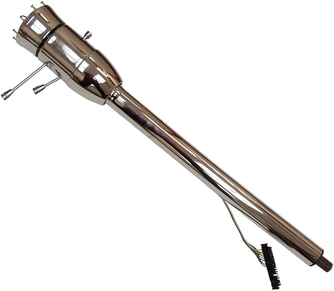 Hot Rod Chrome Tilt Manual style Steering Column 28" GM No