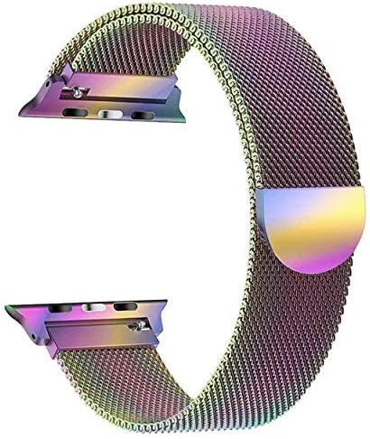 Tirnga Compatible with Apple Watch Band 42mm 38mm 44mm 40mm, iWatch Bands Milanese Loop for Series 4 3 2 1