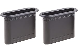 HEJHNCII Diarypiece 2Pcs Speaker Port Tube Bass Vent Ventilation Connector,Abs Speaker Oval Inverter Tube