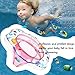 Baby Swimming Ring Floats with Safety Seat Double Baby Airbags Floating PVC Inflatable Baby Swim Float Seat Swimming Ring Pool Floats for Toddlers of 6-18 Months