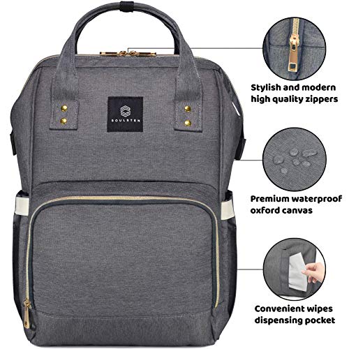 soulsten diaper bag backpack