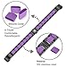 Greeninsync Compatible with Fit Bit Alta HR Band Stainless Steel, Special Pattern Replacement for Fit Bit Alta Bands Metal Adjustable Accessory Wristband Small/Large for Alta Fitness Tracker -Purple