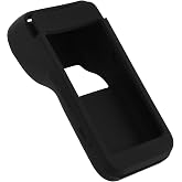 YINETTECH 1x Silicone Case Waterproof and Dirt Resistant Silicone Protective Cover Compatible with Pax A920 PRO Device with Barcode (Black)
