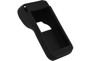 YINETTECH 1x Silicone Case Waterproof and Dirt Resistant Silicone Protective Cover Compatible with PAX A920 PRO-Device with Barcode (Black)