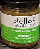 Dellah Caribbean Marinade & Relish (Haitian Epis) 9 oz (Pack of 2)