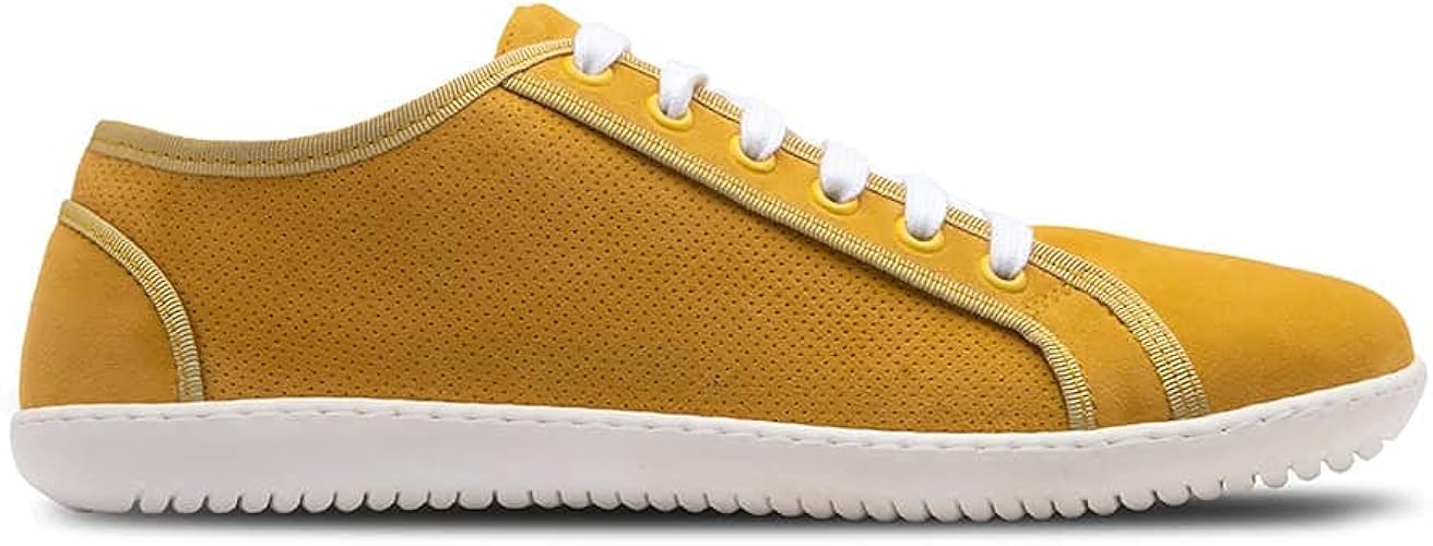 Amazon Groundies Havanna メンズ 裸足スニーカー Us サイズ 8 Wide カラー イエロー スニーカー
