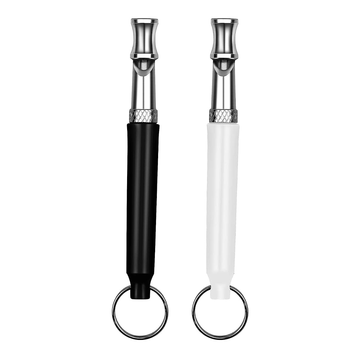 Sarini 2 Pack Dog Whistle, Dog Whistles For Recall, Ultrasonic Stop Barking Silent, Adjustable Dog Training Whistle, With Lanyard