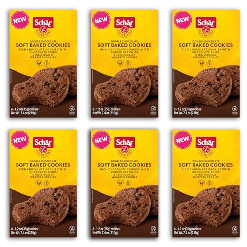 Schar Double Chocolate Soft Cookie 6-Pack