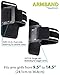 Water Resistant Cell Phone Armband, GreatShield [FIT] 6 inch Sport Case for iPhone XS X 8 7 6 6s, Galaxy S9 S8, Google Pixel 2 - Adjustable Sweatproof Pouch w/ Key Holder for Gym Running Exercise