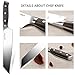 Chefs Knife, AUGYMER 8.5 Inch Professional Chef Knife German High Carbon Stainless Steel Full Tang Sharp Wood Handle Kitchen Knives with Gift Box