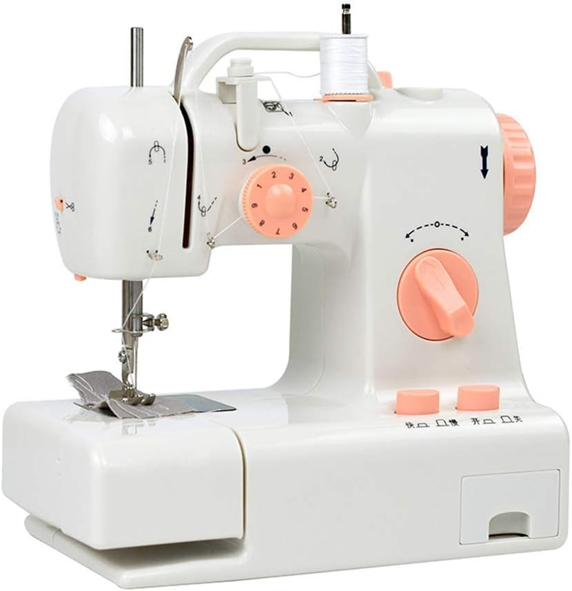 GYC Portable Lightweight Multi Function Sewing Machine, Mini Small Compact Household Handheld Sewing Machine, Household Sewing Machine, Electric Sewing Machine, for Beginners with