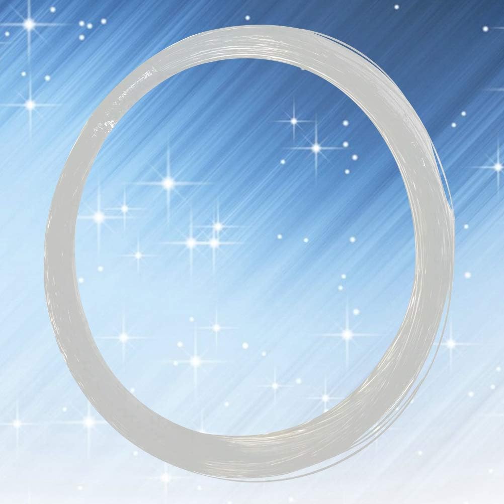 Uonlytech 0.75mm c/&acirc;ble Optique de Fibre de Lueur de Faisceau de Fibre Optique de 100 m/&egrave;tres pour Le Plafond de Ciel d/&eacute;toile