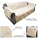 Couch Cover - 100% Waterproof Sofa Cover for Pets - 3-Cushion Pet Furniture Protector with Non-Slip Straps and Storage Pockets by PETMAKER (Tan)