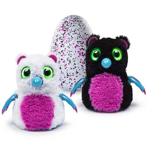 Spin Master Hatchimals BearaKeet Pink/Black Egg