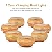 InnoGear 500ml Aromatherapy Essential Oil Diffuser Wood Grain Ultrasonic Cool Mist Diffusers with 7 Color LED Lights Waterless Auto Shut-Off, Large