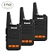 Greaval Mini Long Range Walkie Talkies USB Rechargeable 2 Way Radios for Kids Adults Camping with Flashlight(Pack of 3)