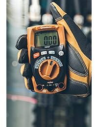 Southwire Tools & Equipo 16040t Auto Ranging truerms multímetro digital compacto con Mapp Aplicación móvil