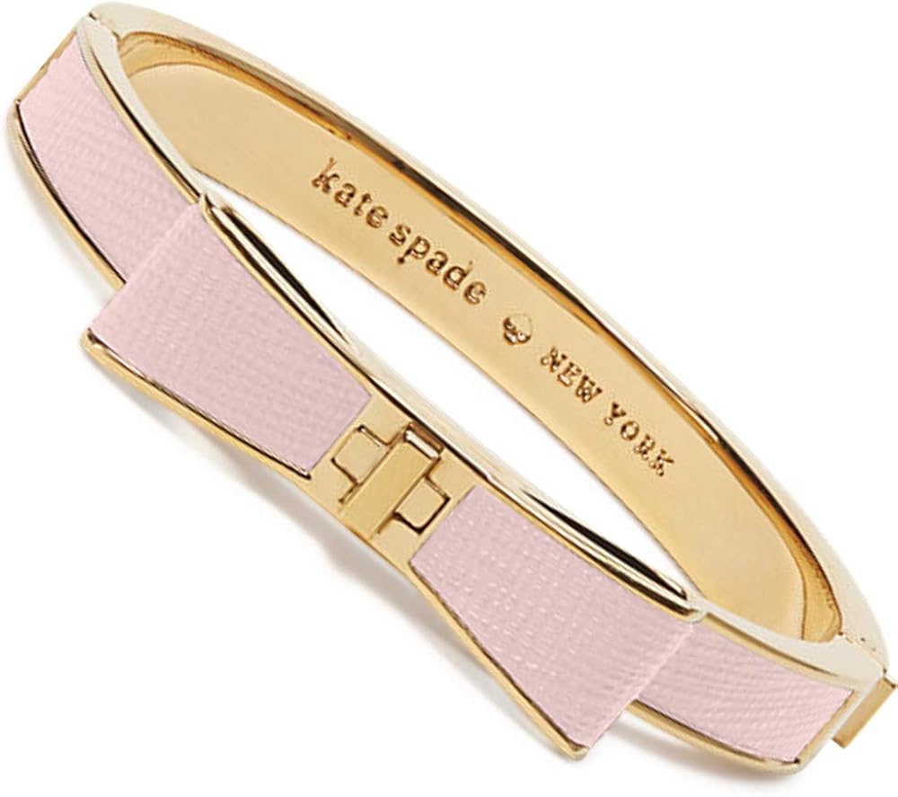 Amazon Kate spade(ケイトスペード)パーフェクトプレイスト リボン付き（ピンク）バングルBANGLEブレスレット [並行