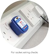 Martindale CP501 Classic Check Plug 240V Socket Tester Blue view 2