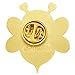 PinMart Cute Love Bee Valentine's Day Heart Enamel Lapel Pin