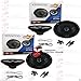 2 PAIRS New Kenwood KFC-6965S 6x9