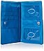 Big Skinny Women's Plus Size myPhone Bi-Fold Slim Wallet, Holds Up to 20 Cards, Ocean Blue