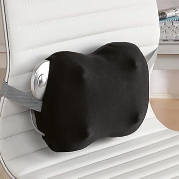 Amazon Com Brookstone Ineed Lumbar Massage Pillow W Case Health