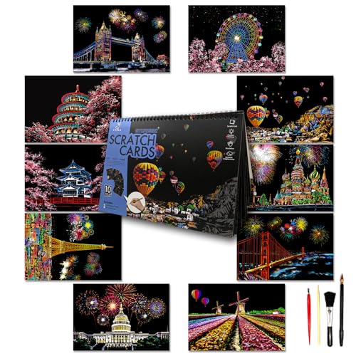 A4-city Series-desk Calendar-10pcs