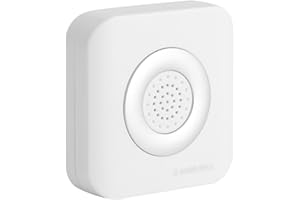 Fdit Wired Doorbell DC 12V Door Bell Alarm for Home Office No Batteries Required, White Color