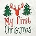 Oklady Infant Toddler Baby Boys Girls Deer Lettler Print Outfits Rompers Clothes Set