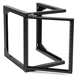 NavePoint 12U Wall Mount Server Rack - Swing Gate