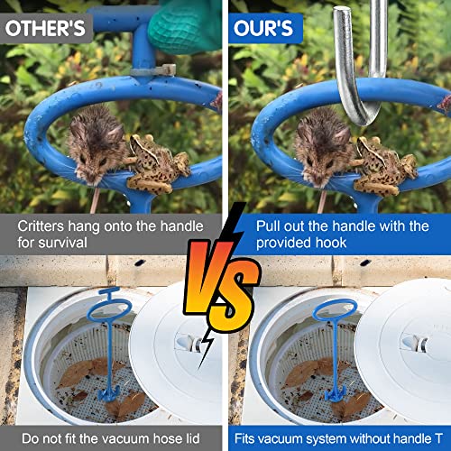 Skimmer Basket Handle, Pool Skimmer Basket Hook, Universal Pool Skimmer