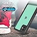 Temdan Designed for iPhone 11 Case,360 Full-Body Built-in Screen Protector Real Heavy Duty Rugged Shockproof Dustproof Cases for iPhone 11 6.1 inch 2019 Release-(Black/Clear)
