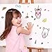 Omgouue 36 Sheets - Unicorn Cartoon Sticker for Kids Birthday Party Favors Intelligence Craft - Create & Design Different Shapes Make for Children 3+